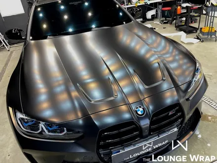 인천 랩핑 / BMW M4 사틴블랙 랩핑 / 남동구 남촌동