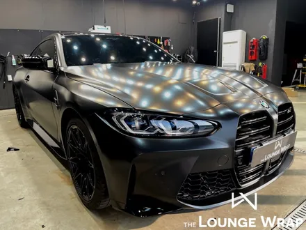 인천 랩핑 / BMW M4 사틴블랙 랩핑 / 남동구 남촌동