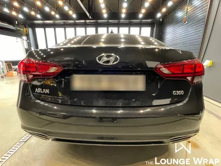 인천 실내랩핑 / 아슬란 매트릭스 블랙 실내랩핑 / 남동구 남촌동