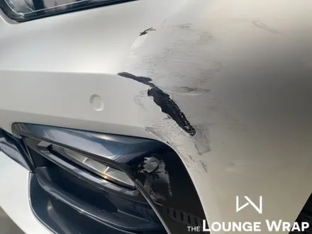 인천 랩핑 / BMW 1시리즈 118d 랩핑 부분 시공 / 남동구 남촌동
