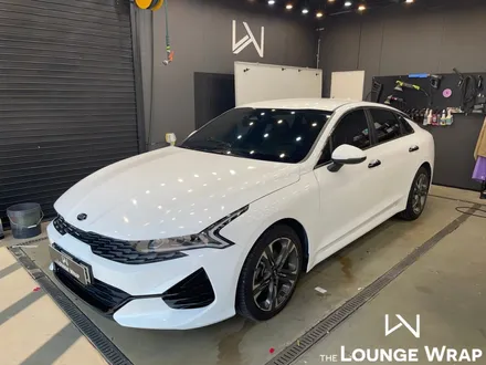 인천 K5 DL3 랩핑 / 에이버리 유광 화이트 / 남동구 남촌동