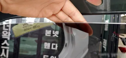 태백 포터2 탑차 썬팅재시공 레인보우i55 10년 보증 제품으로 새 단장~GO / 태백시 화전동
