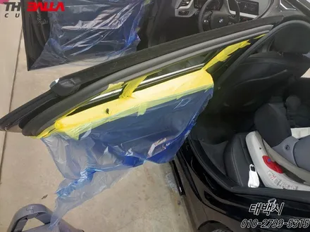 태백 BMW118d 썬팅 레인보우 재시공 i55 제품 10년 보증 열 차단 필름 시공 후기~(가성비 좋은 제품 추천!) / 태백시 화전동