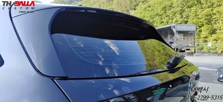 태백 BMW118d 썬팅 레인보우 재시공 i55 제품 10년 보증 열 차단 필름 시공 후기~(가성비 좋은 제품 추천!) / 태백시 화전동