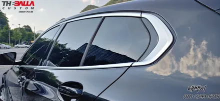 태백 BMW118d 썬팅 레인보우 재시공 i55 제품 10년 보증 열 차단 필름 시공 후기~(가성비 좋은 제품 추천!) / 태백시 화전동