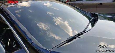 태백 BMW118d 썬팅 레인보우 재시공 i55 제품 10년 보증 열 차단 필름 시공 후기~(가성비 좋은 제품 추천!) / 태백시 화전동