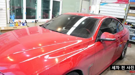 태백 썬팅 레인보우 IRIS V70 반반사 틴팅(BMW 428I) / 태백시 화전동