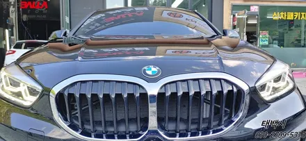 태백 BMW118d 썬팅 레인보우 재시공 i55 제품 10년 보증 열 차단 필름 시공 후기~(가성비 좋은 제품 추천!) / 태백시 화전동