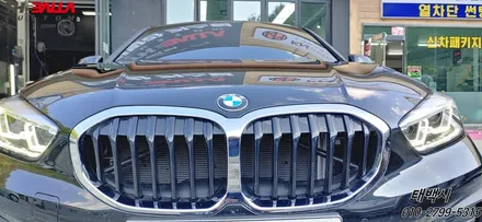 태백 BMW118d 썬팅 레인보우 재시공 i55 제품 10년 보증 열 차단 필름 시공 후기~(가성비 좋은 제품 추천!) / 태백시 화전동