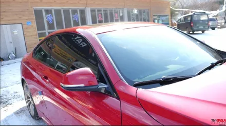 태백 썬팅 레인보우 IRIS V70 반반사 틴팅(BMW 428I) / 태백시 화전동