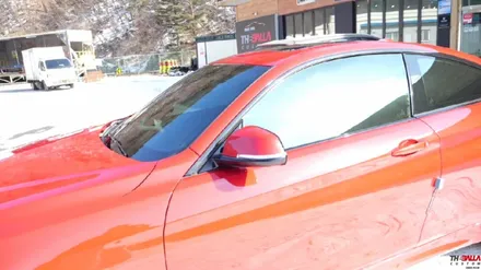 태백 썬팅 레인보우 IRIS V70 반반사 틴팅(BMW 428I) / 태백시 화전동