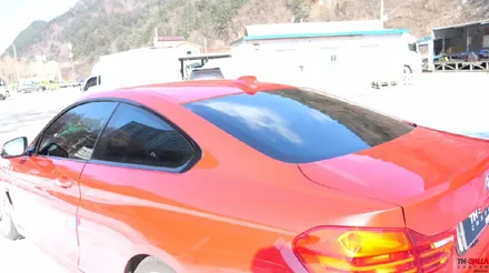 태백 썬팅 레인보우 IRIS V70 반반사 틴팅(BMW 428I) / 태백시 화전동