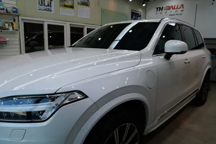 태백시 볼보 XC90 썬팅 · 유리막 코팅 · 광택 시공일지 ✨ / 태백시 화전동