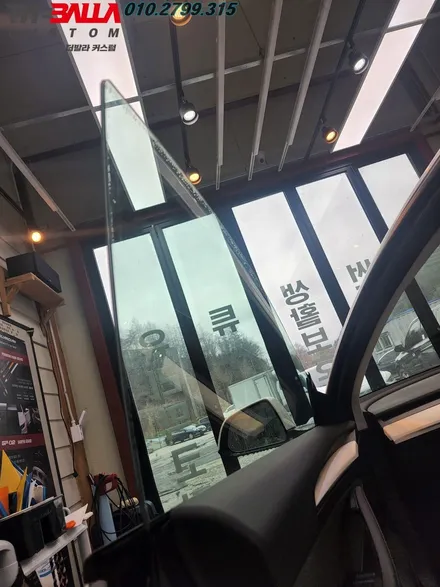 태백 테슬라 모델3 썬팅(틴팅)PPF생보4종 발수코팅 후기 / 태백시 화전동