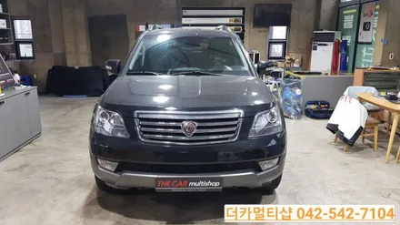 대전 모하비 썬팅 재시공!!