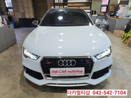 대전 글라스틴트 반사썬팅전문 더카멀티샵에서 아우디S7 썬팅재시공 하기