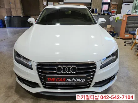 글라스틴트 레이니블루전문 더카멀티샵 아우디A7 썬팅재시공