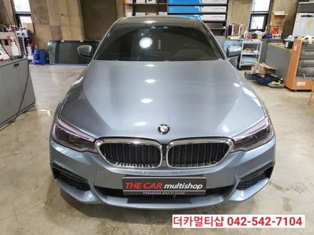 BMW530i G30 글라스틴트 레이니블루 썬팅재시공전문 대전 더카멀티샵
