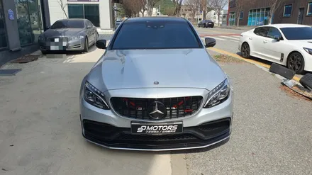 대전썬팅 / 벤츠C63AMG 전면썬팅재시공 켈란CR카멜레온썬팅
