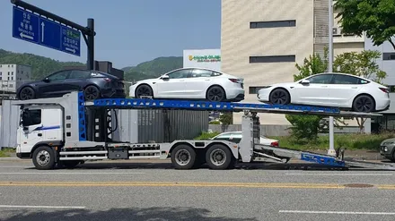테슬라 하이랜드전문 90모터스에 대전최초로 3대가 입고 되었습니다 / 모델3하이랜드