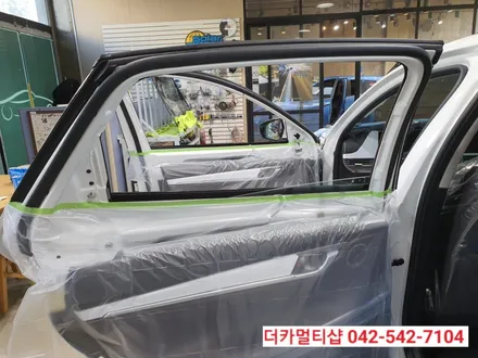 더뉴그랜저 글라스틴트 레이니블루 반사썬팅전문 더카멀티샵!!
