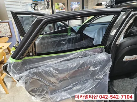 올뉴K7 반사썬팅전문 대전더카멀티샵 글라스틴트 레이니블루