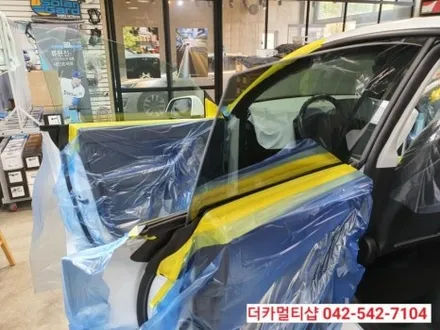 대전테슬라전문 더카멀티샵에서 모델Y신차패키지 시공하자