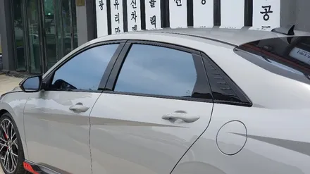 글라스틴트 레이니블루 / 아반테N플루이드그레이메탈릭 색상에 딱이야!!