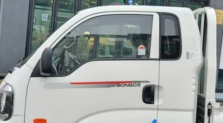 2024 기아봉고3 LPG LPI 신차 글라스틴트 레이니블루 썬팅 & 만도PX900블랙박스