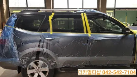 대전 모하비 썬팅 재시공!!