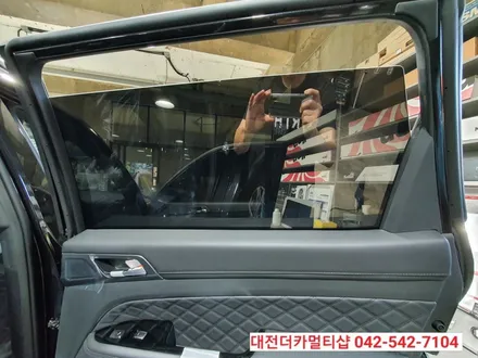 신차G4렉스턴 글라스틴트 반사썬팅으로 멋내기