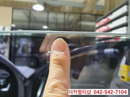대전 도안동 BMW520D F10 썬팅재시공전문 더카멀티샵
