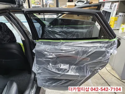 올뉴K7 반사썬팅전문 대전더카멀티샵 글라스틴트 레이니블루