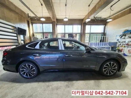 대전신차패키지전문 더카멀티샵 소나타DN8센슈어스 녹턴그레이 패키지작업기