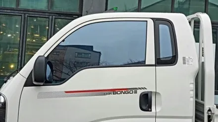2024 기아봉고3 LPG LPI 신차 글라스틴트 레이니블루 썬팅 & 만도PX900블랙박스