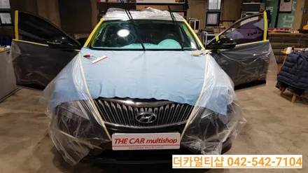 HG그랜저 썬팅 재시공은 대전 더카멀티샵!!