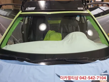 올뉴K7 반사썬팅전문 대전더카멀티샵 글라스틴트 레이니블루