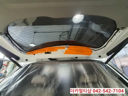 대전더카멀티샵에서 올뉴카니발 글라스틴트썬팅,블랙박스,인스타세로그릴 작업하자. 1탄!!