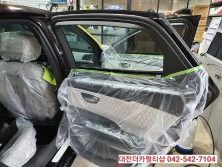 대전더카멀티샵에서 SM6프리미에르 아메시스트블랙에  켈란반짝이 펄썬팅으로 멋내기