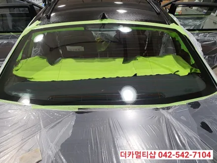올뉴K7 반사썬팅전문 대전더카멀티샵 글라스틴트 레이니블루