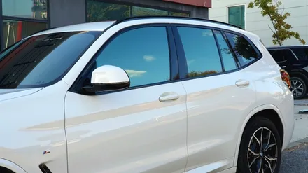 대전 BMW X3 썬팅재시공은 세인트아모 스퍼터 반사썬팅!!