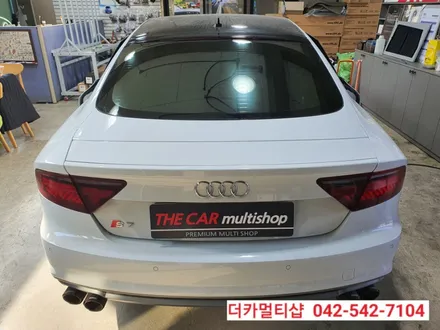 대전 글라스틴트 반사썬팅전문 더카멀티샵에서 아우디S7 썬팅재시공 하기