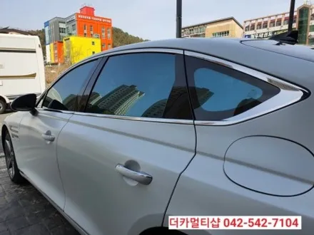 G80베르비에화이트 도안동 더카멀티샵에서 신차검수부터 패키지작업까지 한번에 하자!!