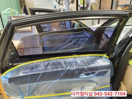 글라스틴트 레이니블루 제네시스DH 검정차량에 어울리는 필름은 따로있다!!