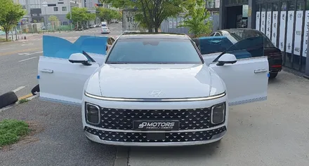 대전GN7그랜저썬팅 / 글라스틴트 레이니블루와 바흐 조합!!