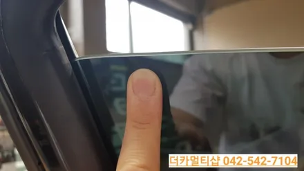 대전 모하비 썬팅 재시공!!