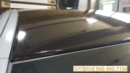 대전 제네시스DH 전면썬팅과 루프스킨으로 예뻐지자!!
