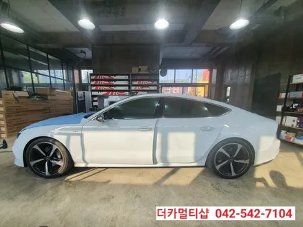 대전 글라스틴트 반사썬팅전문 더카멀티샵에서 아우디S7 썬팅재시공 하기