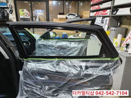 올뉴K7 반사썬팅전문 대전더카멀티샵 글라스틴트 레이니블루