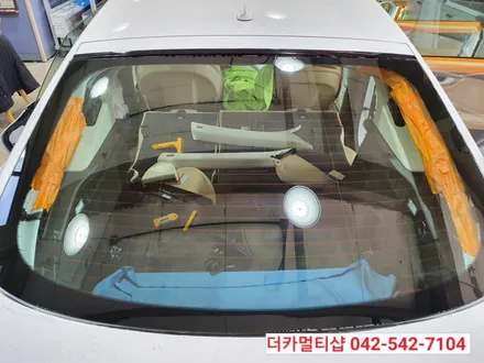 글라스틴트 레이니블루전문 더카멀티샵 아우디A7 썬팅재시공
